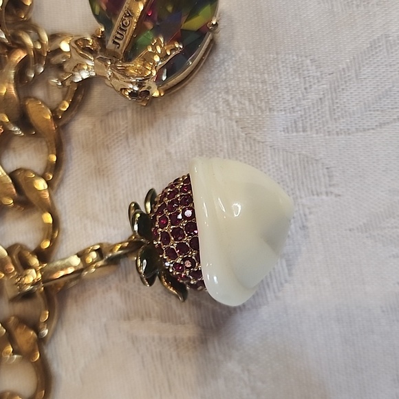 Gold Juicy Couture Charm Bracelet - Picture 5 of 10